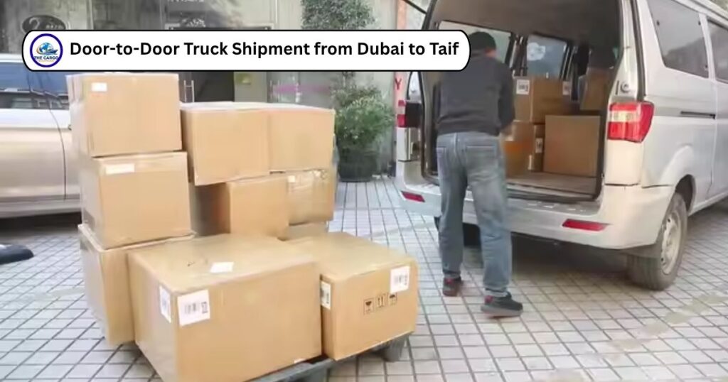 Door-to-Door Truck Shipment from Dubai to Taif
