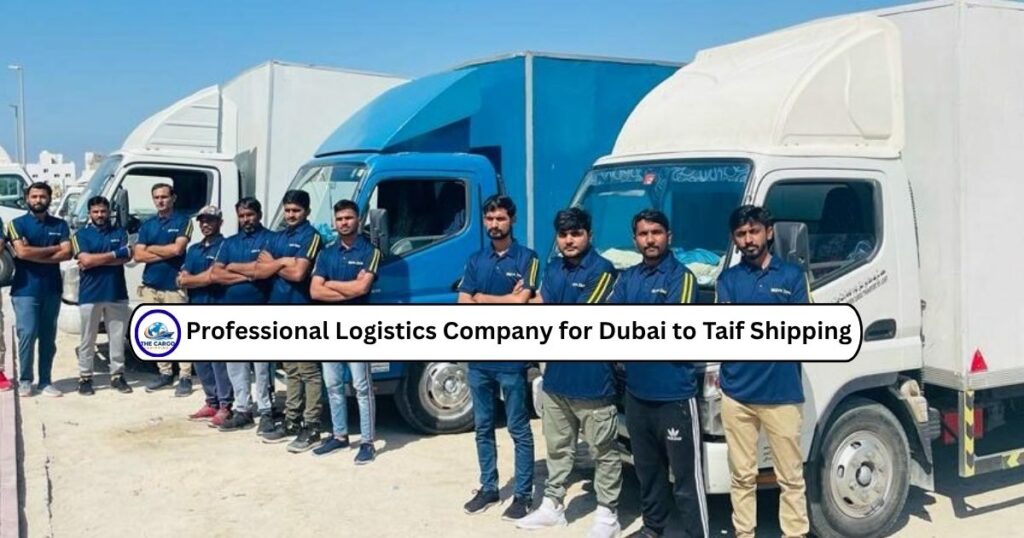 Professional Logistics Company for Dubai to Taif Shipping