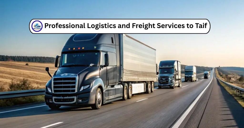 Professional Logistics and Freight Services to Taif