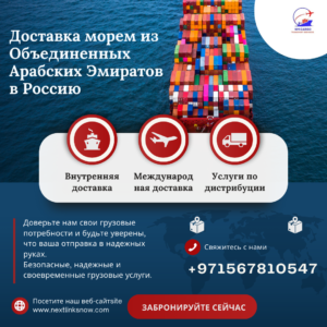 Sea shipping from the United Arab Emirates to Russia NM Cargo