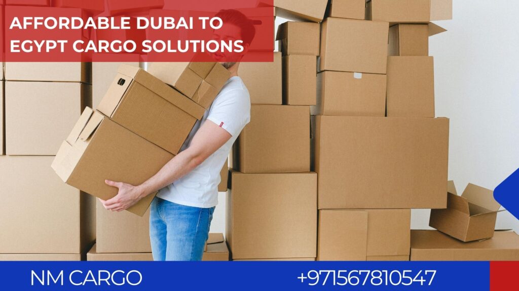 Swift customs clearance for seamless cargo shipment from Dubai to Egypt.