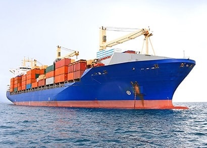 Sea cargo from Marina to Russia