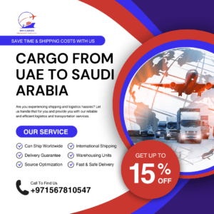 Safe and reliable furniture shipping service from Dubai to Saudi Arabia.