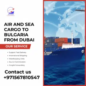 
Air and sea cargo options to Bulgaria
