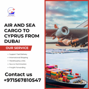 Air and sea cargo services from Dubai to Cyprus