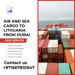 Trusted shipping services to Lithuania from UAE