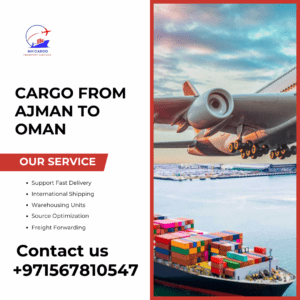 Safe and secure cargo delivery from Ajman to Oman