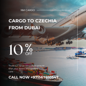 Cargo services to Czechia from Dubai