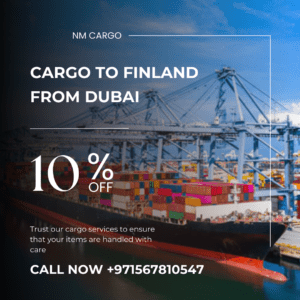 Trusted cargo services from Dubai to Finland