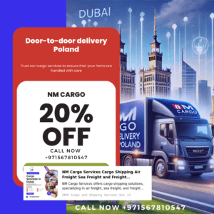 Dubai to Poland cargo services for timely goods delivery.
