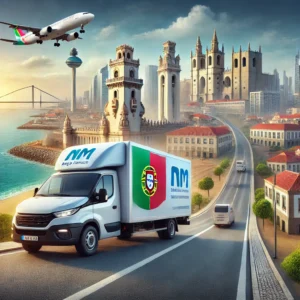 Door-to-door cargo delivery from Dubai to Portugal for smooth shipping.