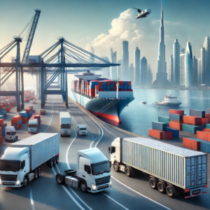 Freight services from Dubai to Bahrain offering air, sea, and land transport options.