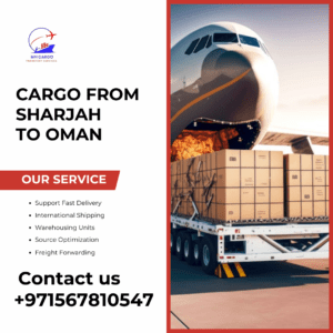 Customizable cargo options for Sharjah to Oman