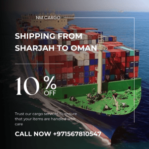 Affordable shipping from Sharjah to Oman