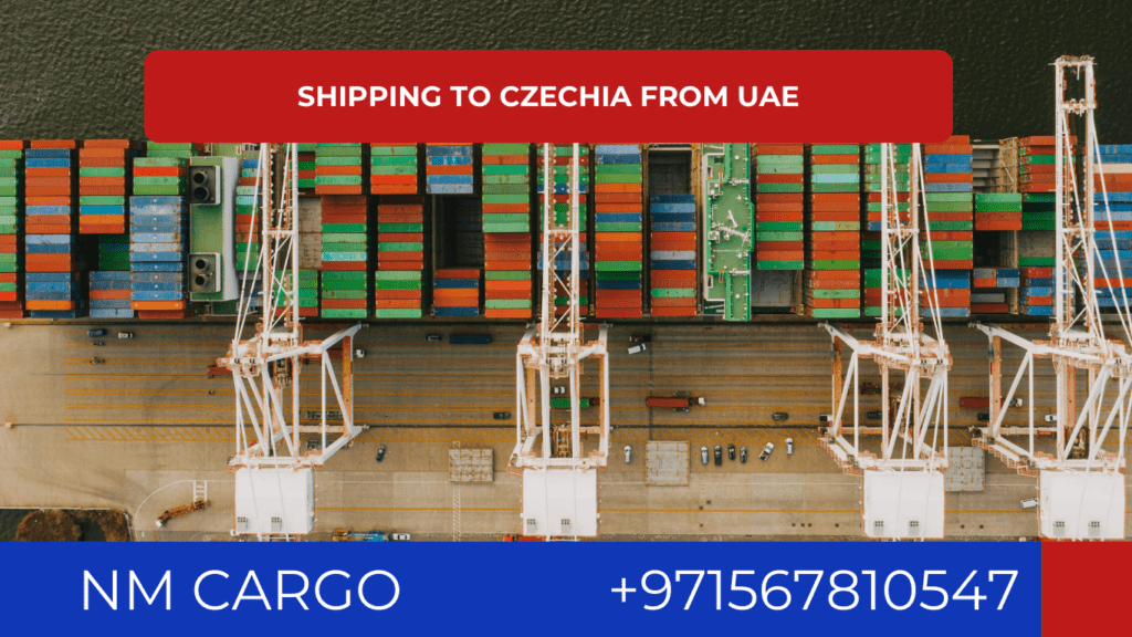 Shipping services to Czechia from UAE