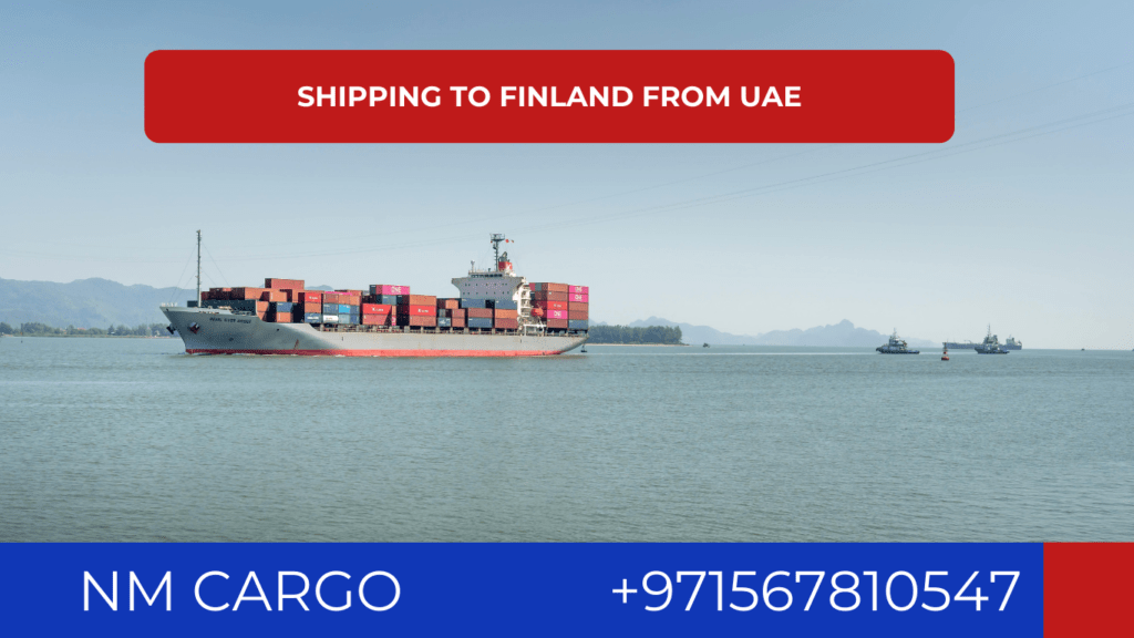 Professional shipping to Finland from UAE