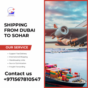 Secure cargo shipping from Dubai to Sohar