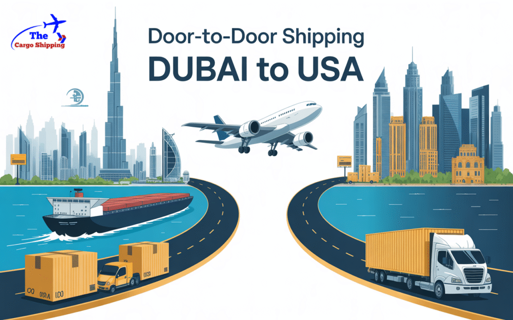 Door-To-Door Shipping From Dubai To USA