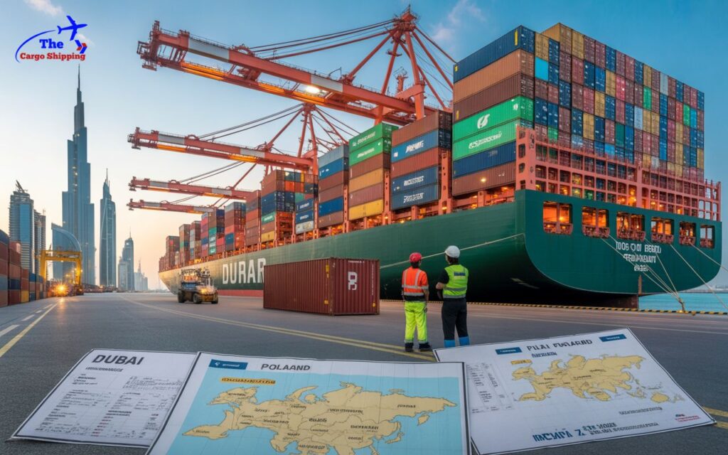 cargo and shipping services from dubai to poland