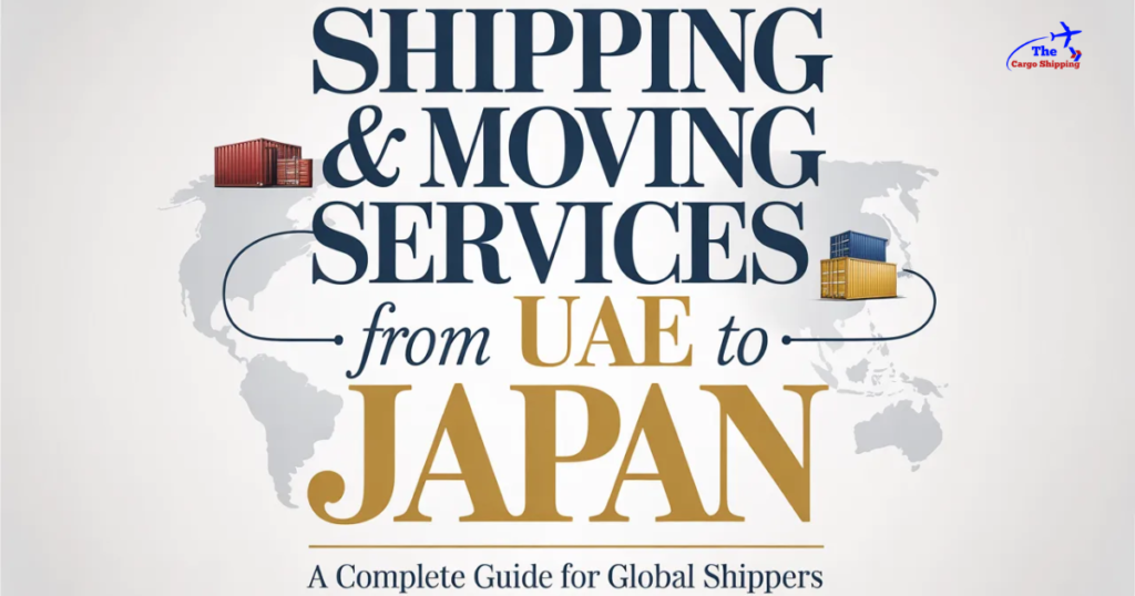 Shipping & Moving Services from UAE to Japan – A Complete Guide for Global Shippers