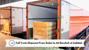 Full Truck Shipment From Dubai to Ad Dawhah al Jadidah