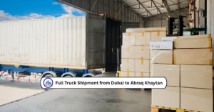  Full Truck Shipment from Dubai to Abraq Khaytan