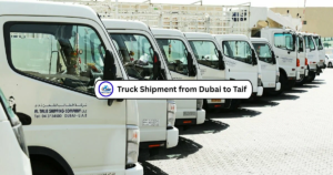 Truck Shipment from Dubai to Taif