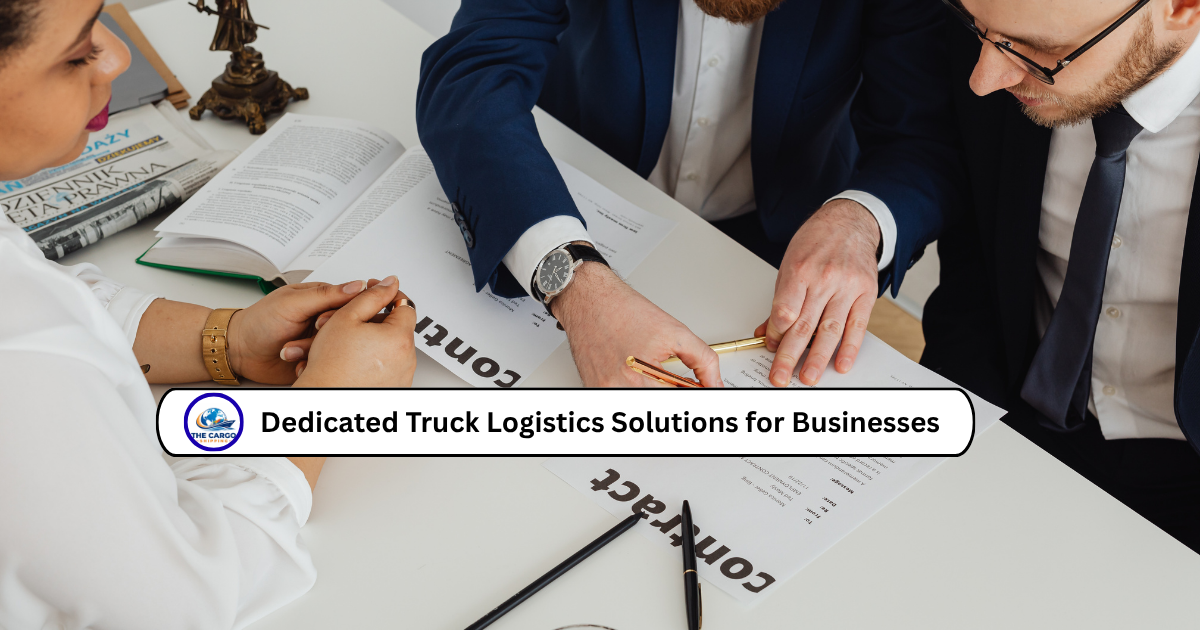 Dedicated Truck Logistics Solutions for Businesses