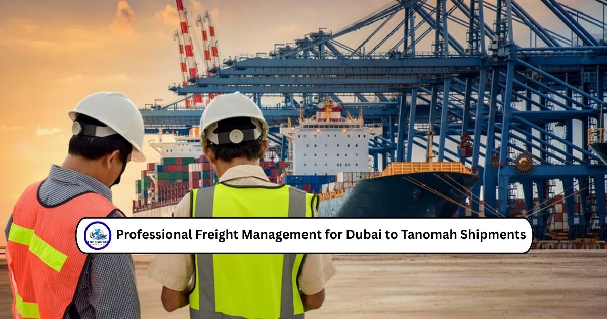 Professional Freight Management for Dubai to Tanomah Shipments